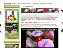 Tablet Screenshot of giftwarnung.info